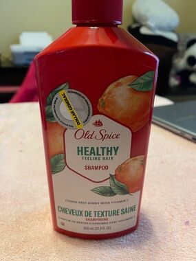 Old Spice Healthy Feeling Hair Shampoo - Red (Citrus Zest)